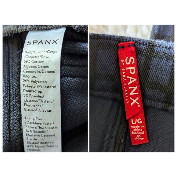 Spanx by Sara Blakely Jean-ish Ankle Length Leggings #20056R  Sz L - Picture 6 of 8
